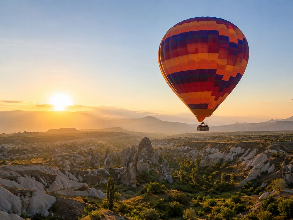 Hot Air Balloon Ride in Azerbaijan